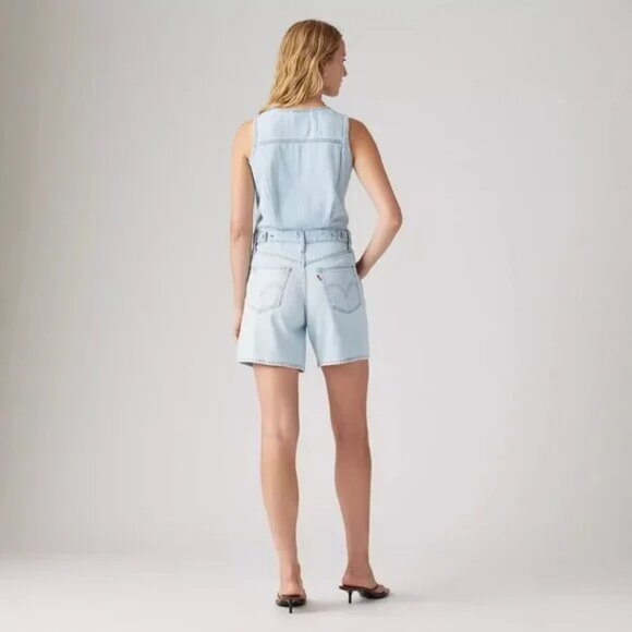 Levi's Vest Romper Rom Com - Blue - Picture 3 of 6